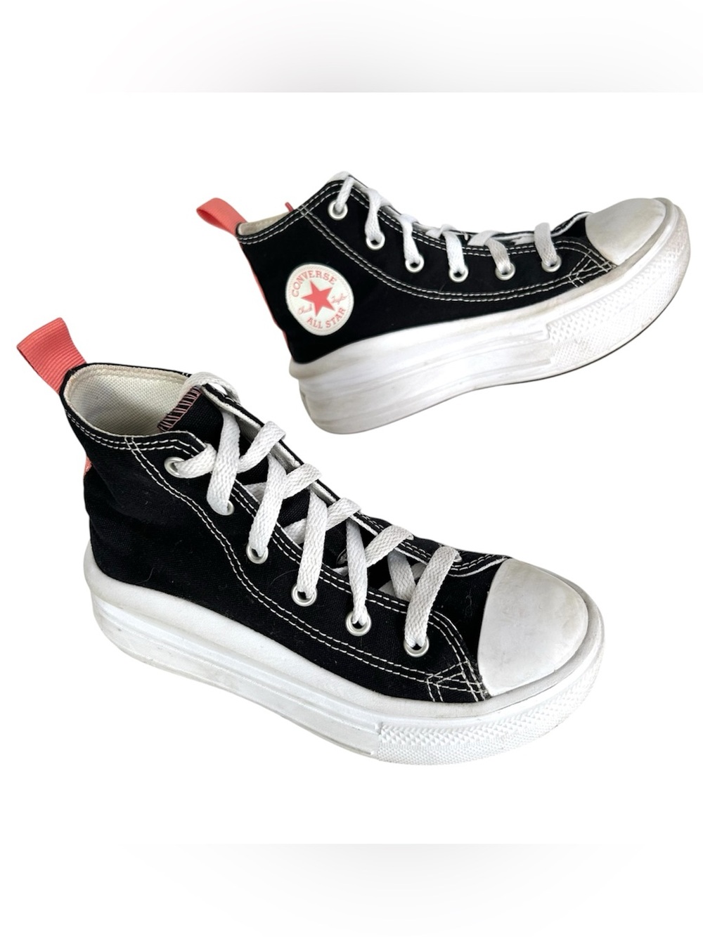 Converse Chuck Taylor All Star Move Platform High-Top Sneaker Junior Size 1